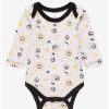 Infant | * Disney The Nightmare Before Christmas Jack Skellington Allover Print Long Sleeve Infant One-Piece Boxlunch Exclusive