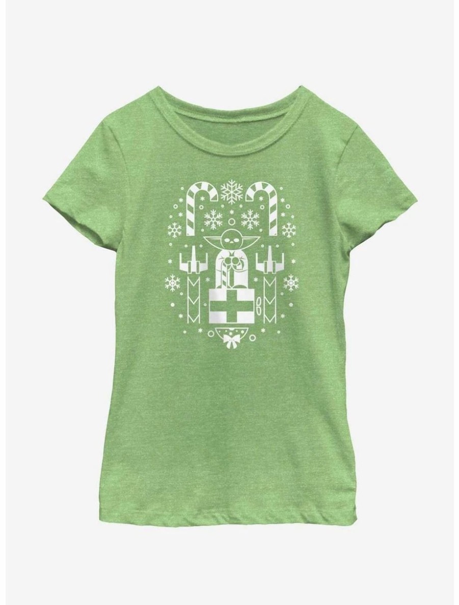 Youth | * Boxlunch Star Wars Christmas Yoda Youth Girls T-Shirt