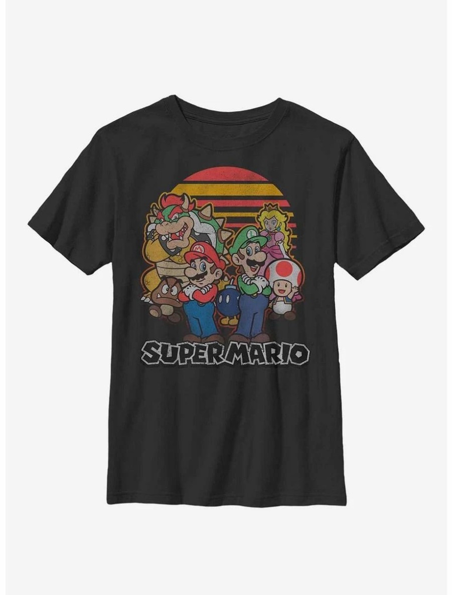 Youth | * Boxlunch Nintendo Mario Super Group Youth T-Shirt