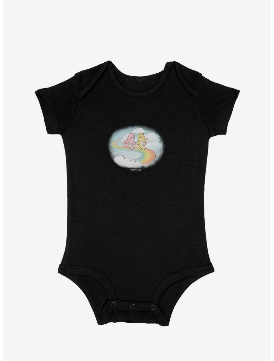 Infant | * Boxlunch Care Bears Cheer And Funshine Bear Skipping On Rainbow Infant Bodysuit