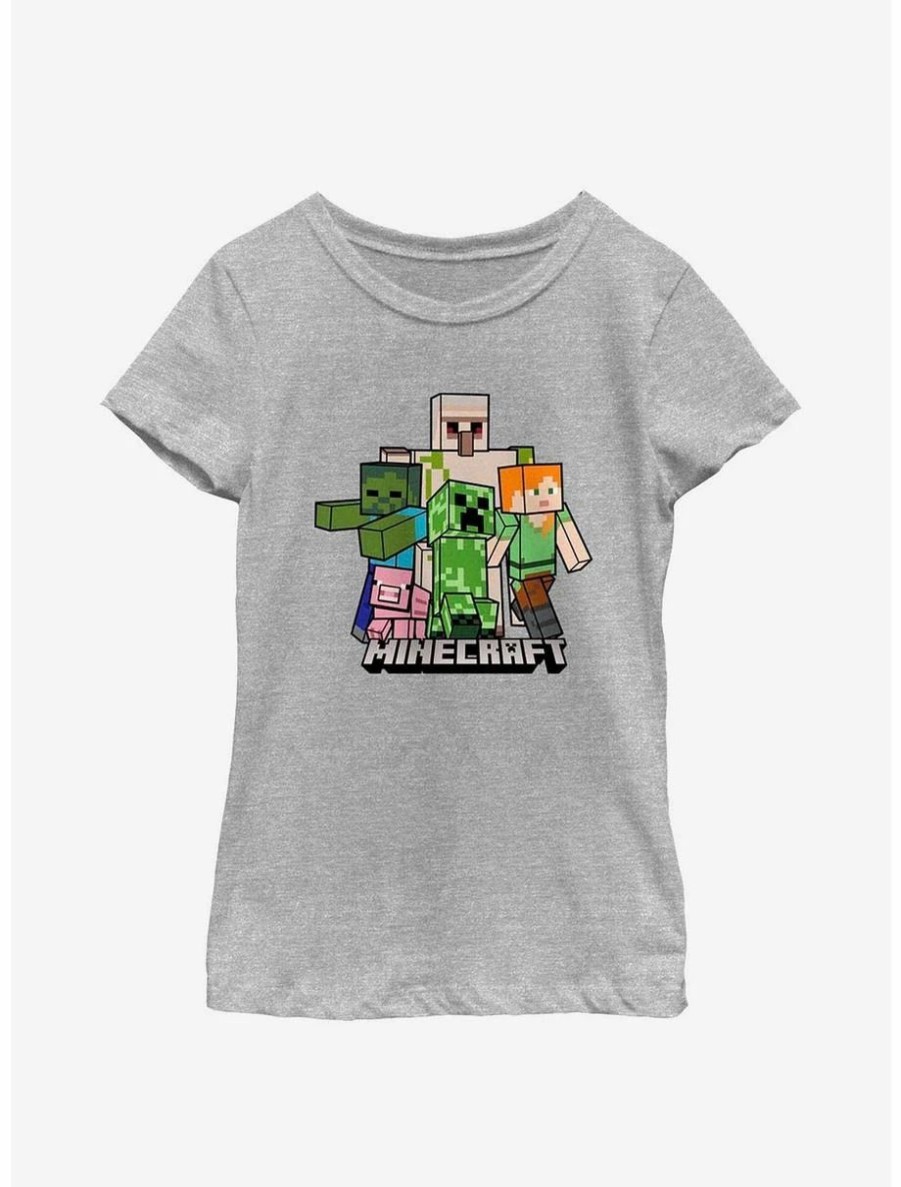 Youth | * Boxlunch Minecraft All Bobble Mobbin Youth Girls T-Shirt