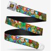 Accessories | * Boxlunch Disney Pixar Up Stacked Wilderness Explorers Badges Youth Seatbelt Belt