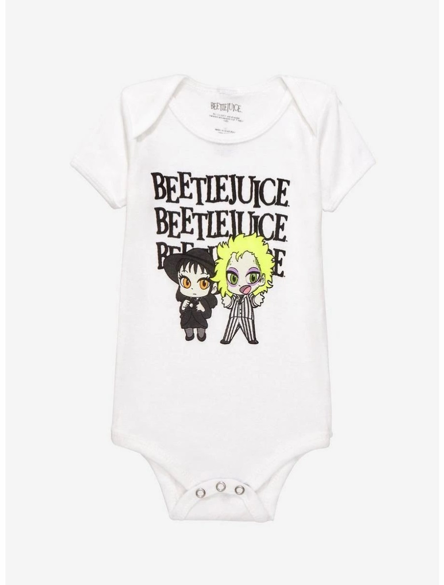 Infant | * Beetlejuice Chibi Lydia & Beetlejuice Portrait Infant One-Piece Boxlunch Exclusive