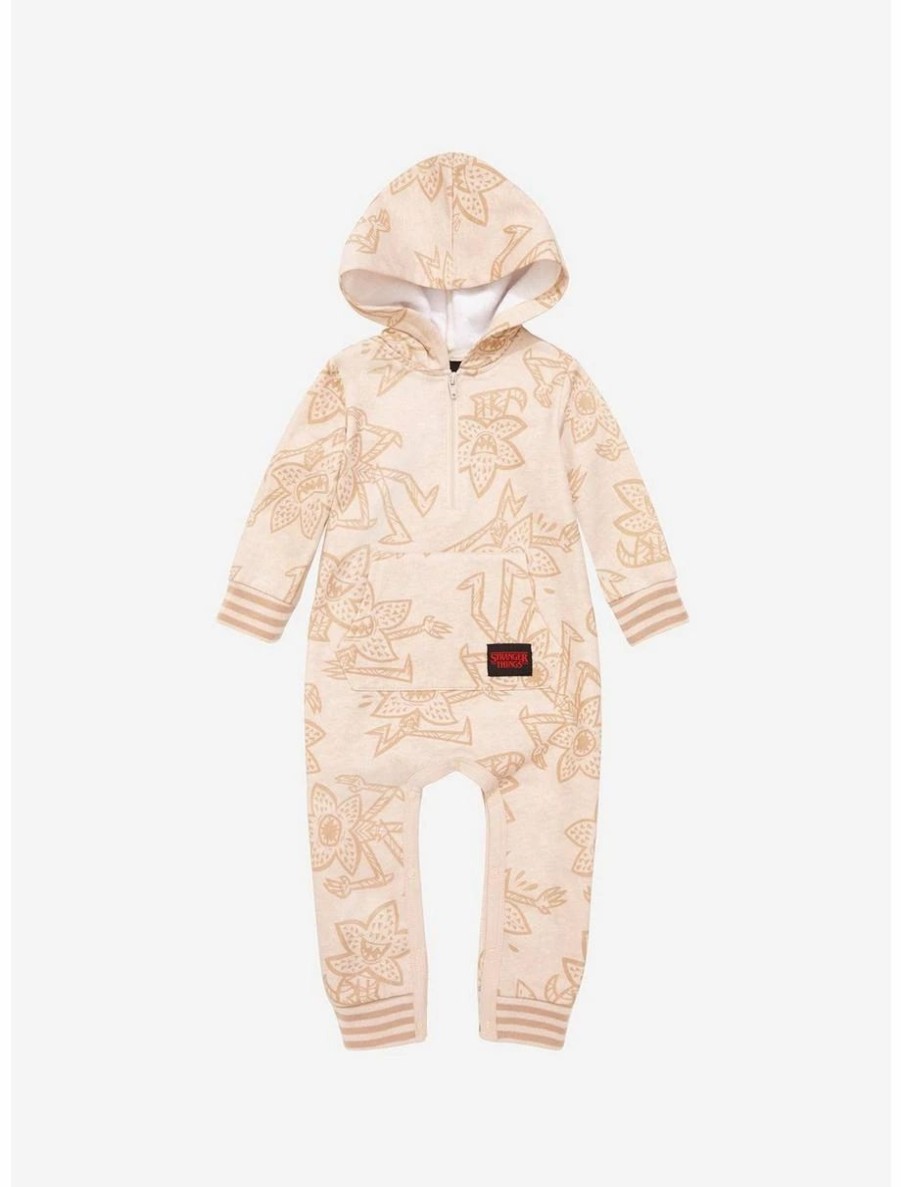 Infant | * Stranger Things Demogorgon Hooded Long Sleeve Infant One-Piece Boxlunch Exclusive