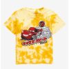 Toddler | * Disney Pixar Cars Lightning Mcqueen Max Speed Tie-Dye Toddler T-Shirt Boxlunch Exclusive