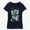 Youth | * Boxlunch Disney The Nightmare Before Christmas Jack & Zero Fear Fest Poster Youth Girls T-Shirt