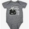 Infant | * Boxlunch The Office Know How I Be Infant Bodysuit