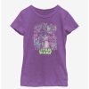 Youth | * Boxlunch Star Wars Neon Grid Group Youth Girls T-Shirt