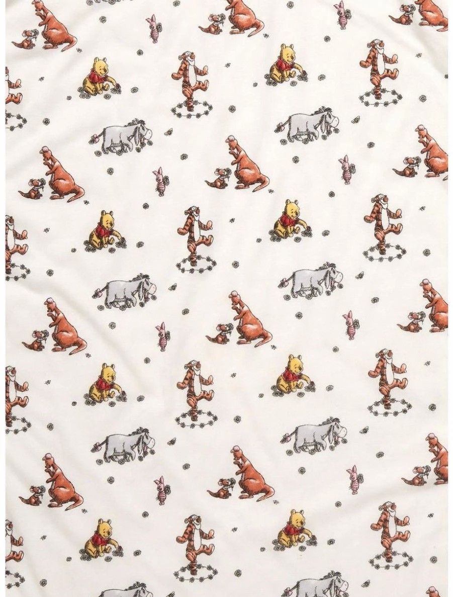 Accessories | * Disney Winnie The Pooh Characters Swaddle Blanket Boxlunch Exclusive