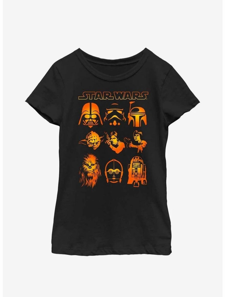 Youth | * Boxlunch Star Wars Halloween Heads Youth Girls T-Shirt