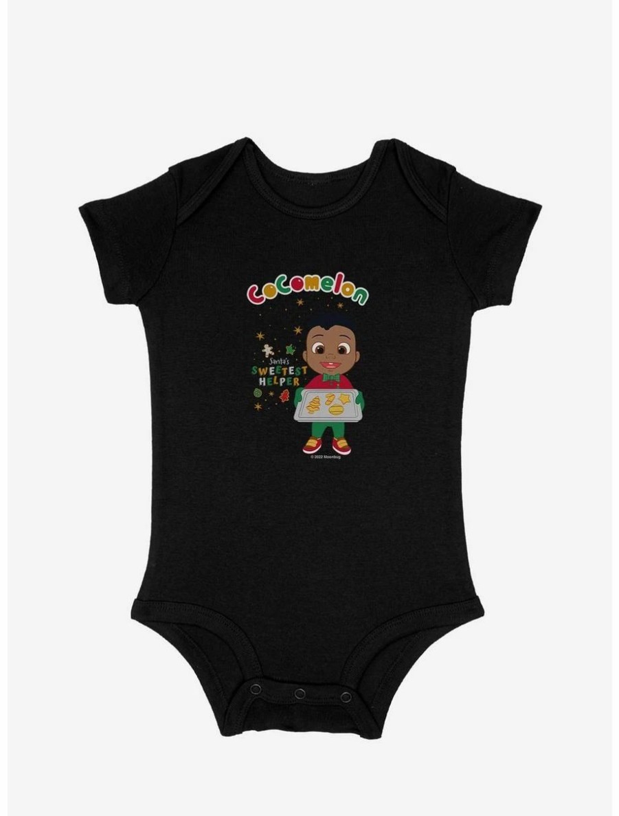 Infant | * Boxlunch Cocomelon Santa'S Sweetest Helper Infant Bodysuit