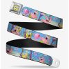 Accessories | * Boxlunch Spongebob Squarepants Patrick Starfish Jellyfishing Scenes Youth Seatbelt Belt