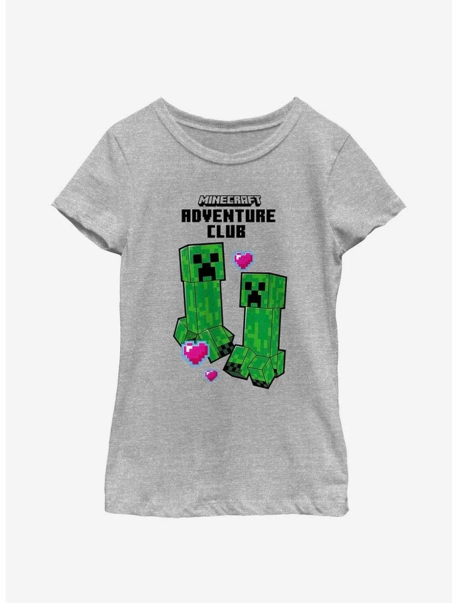 Youth | * Boxlunch Minecraft Creeper Adventure Club Youth Girls T-Shirt