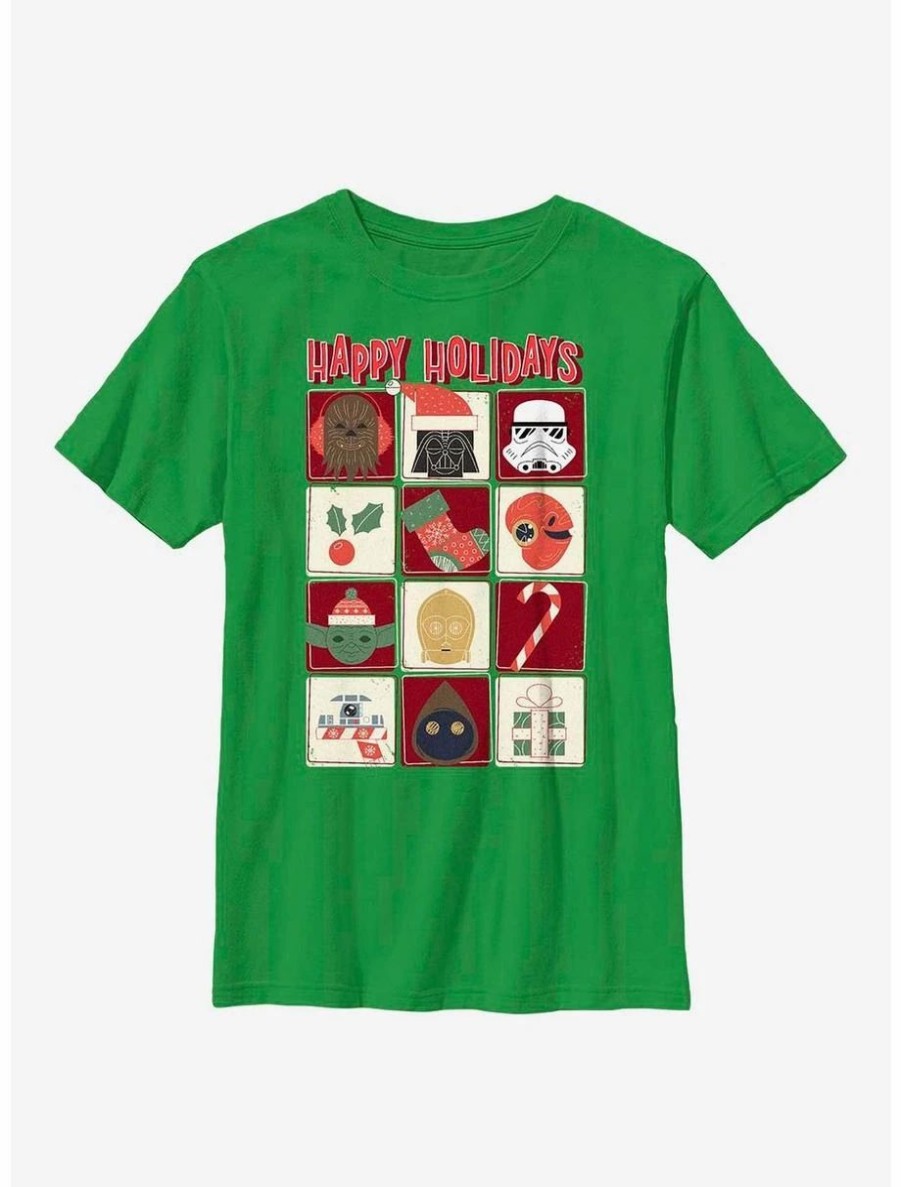 Youth | * Boxlunch Star Wars Holiday Icons Youth T-Shirt