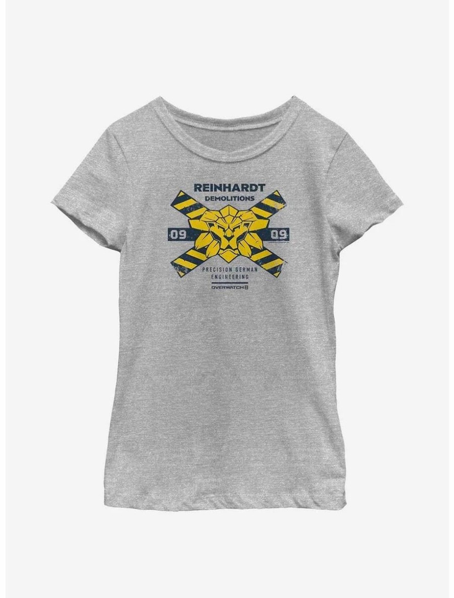 Youth | * Boxlunch Overwatch 2 Reinhardt Demolitions Youth Girls T-Shirt