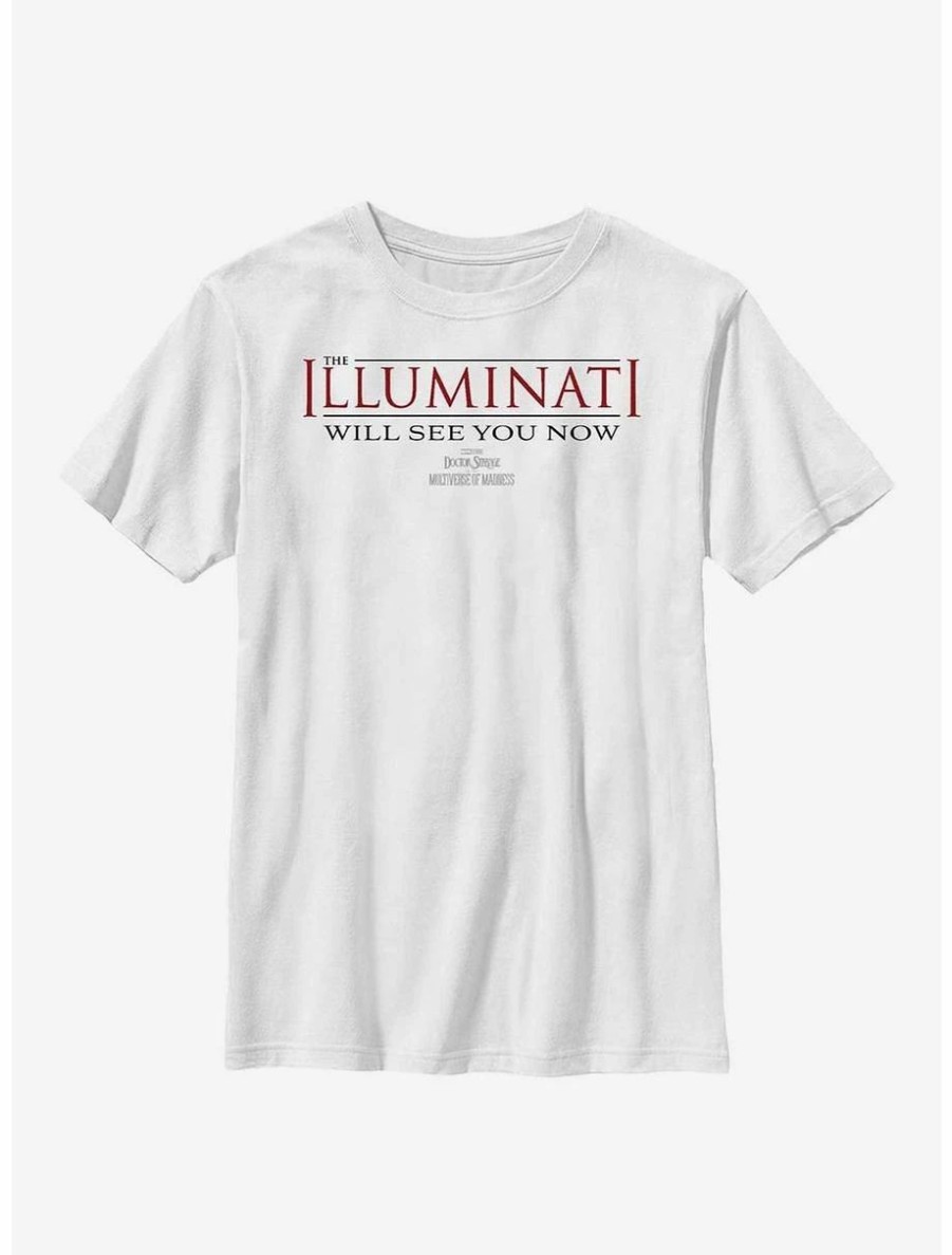 Youth | * Boxlunch Marvel Doctor Strange In The Multiverse Of Madness The Illuminati Will See You Now Youth T-Shirt