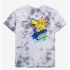 Toddler | * Pokemon Pikachu Graffiti Youth Tie-Dye T-Shirt Boxlunch Exclusive