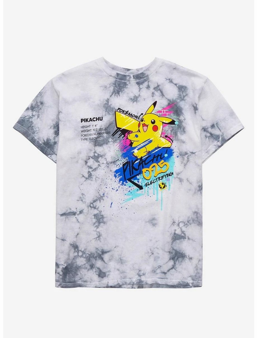 Toddler | * Pokemon Pikachu Graffiti Youth Tie-Dye T-Shirt Boxlunch Exclusive