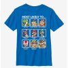 Youth | * Boxlunch Nintendo Mario Characters Most Likely To Youth T-Shirt