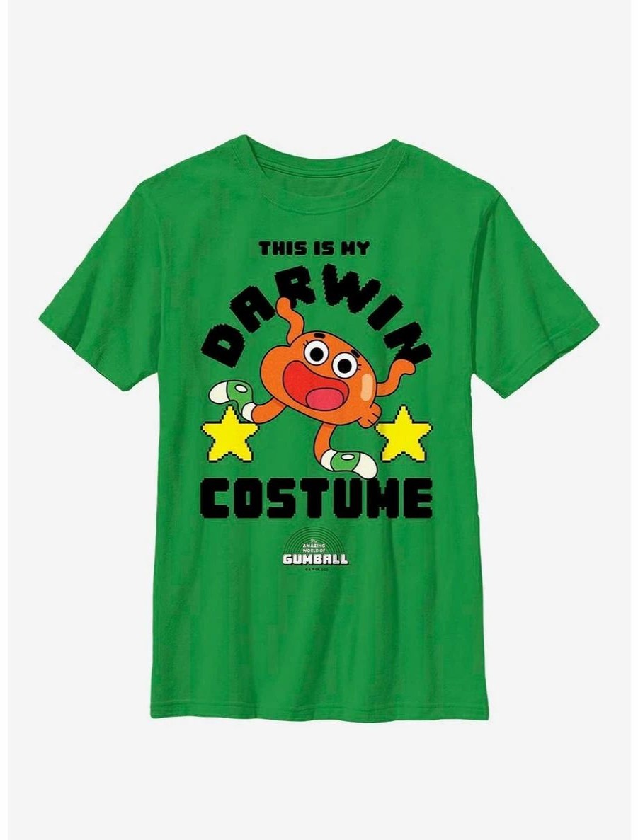 Youth | * Boxlunch The Amazing World Of Gumball My Darwin Costume Cosplay Youth T-Shirt