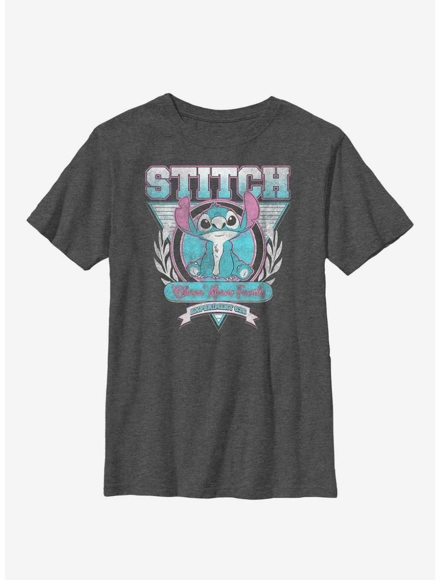 Youth | * Boxlunch Disney Lilo & Stitch Retro Ohana Experiment 626 Youth T-Shirt