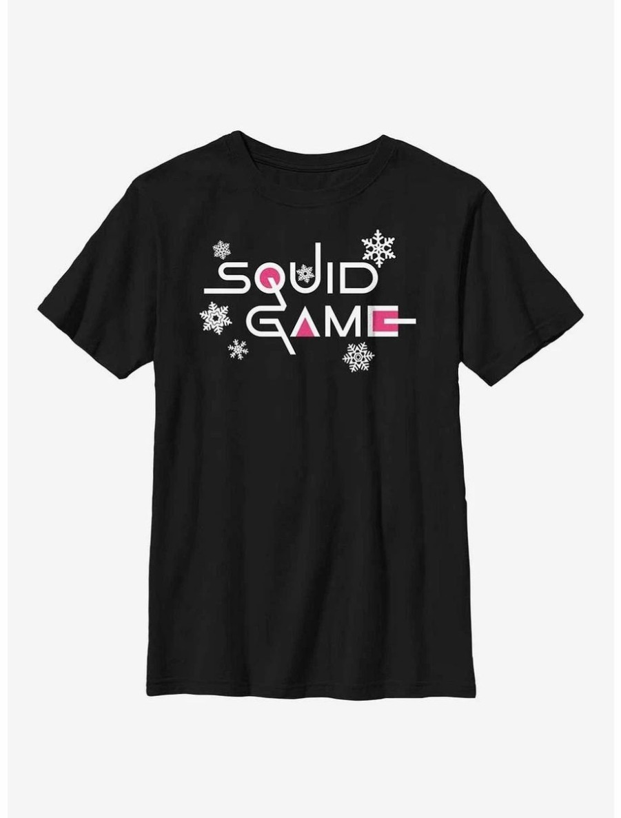 Youth | * Boxlunch Squid Game Holiday Style Logo Youth T-Shirt