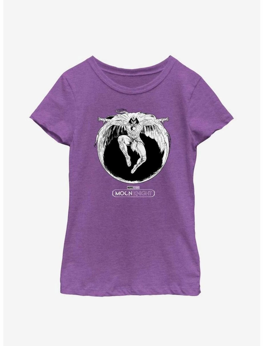 Youth | * Boxlunch Marvel Moon Knight Moon Jump Youth Girls T-Shirt