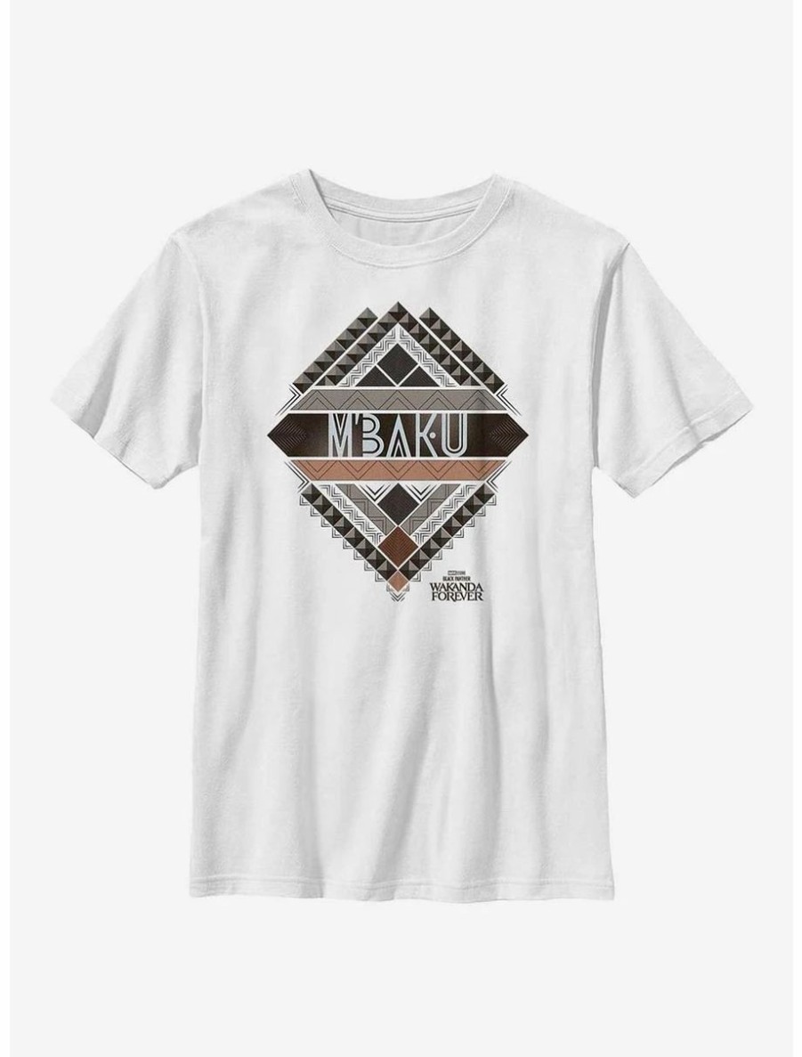 Youth | * Boxlunch Marvel Black Panther: Wakanda Forever Mbaku Crest Youth T-Shirt