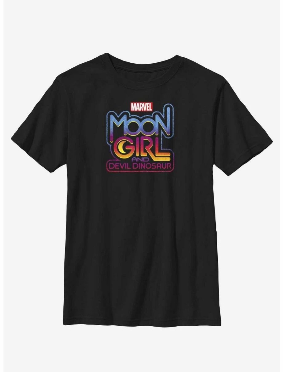 Youth | * Boxlunch Marvel Moon Girl And Devil Dinosaur Moon Girl Logo Youth T-Shirt