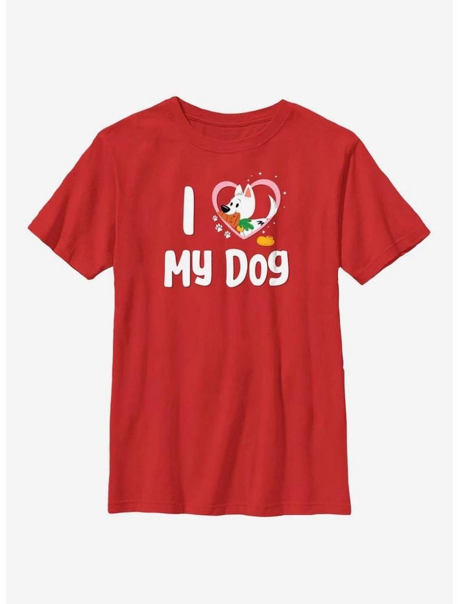 Youth | * Boxlunch Disney Bolt Love My Dog Youth T-Shirt