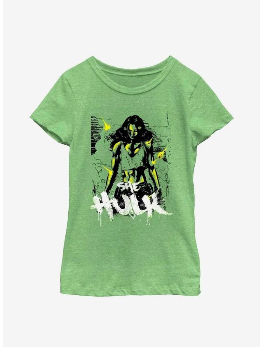 Youth | * Boxlunch Marvel She-Hulk Invincible Youth Girls T-Shirt