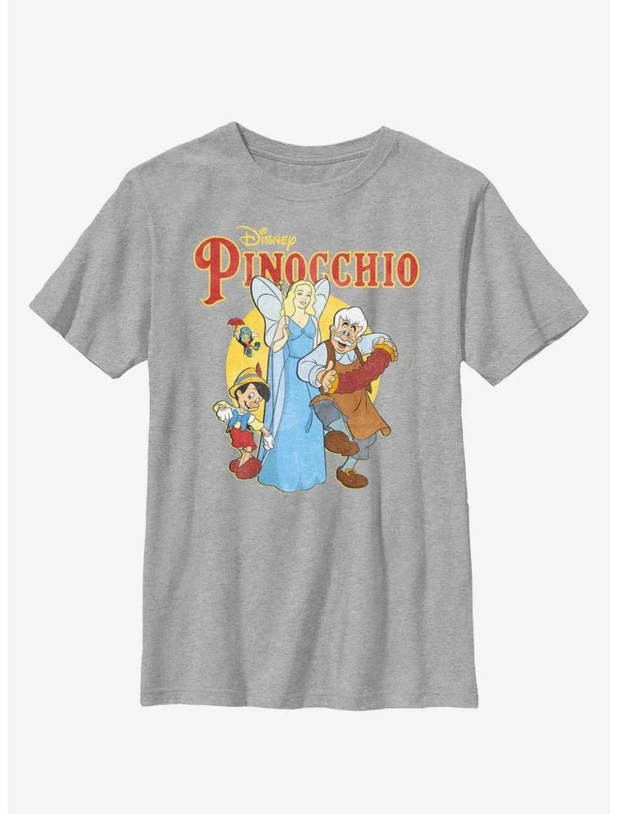 Youth | * Boxlunch Disney Pinocchio Vintage Character Portrait Youth T-Shirt