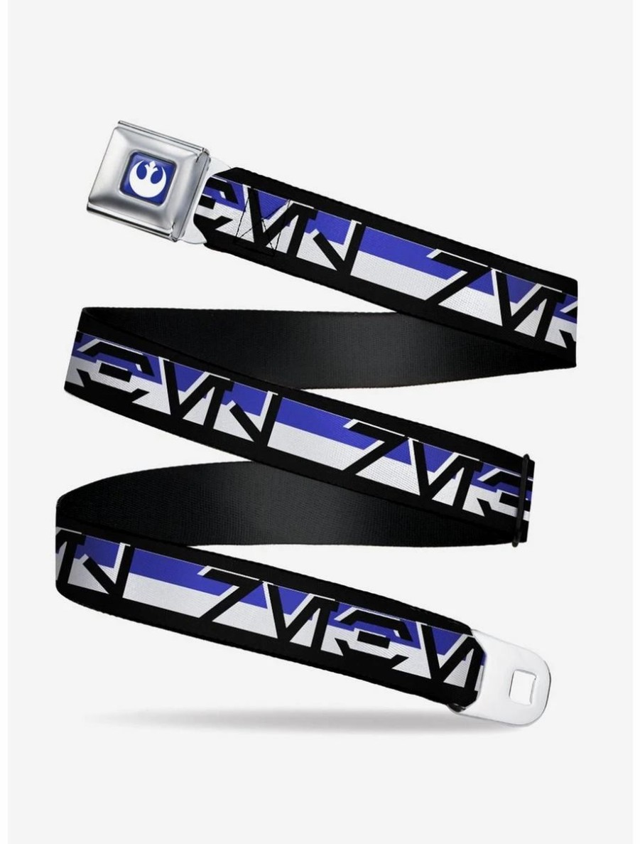 Accessories | * Boxlunch Star Wars Aurebesh Rebel Stripe Youth Seatbelt Belt