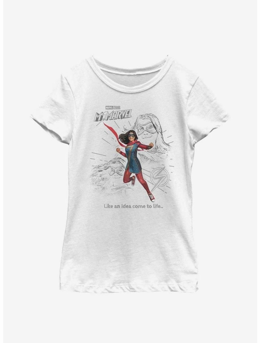 Youth | * Boxlunch Marvel Ms. Marvel Living Idea Youth Girls T-Shirt